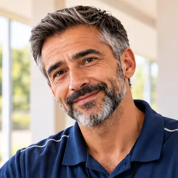 Martín, creador del Combo de Educación Física